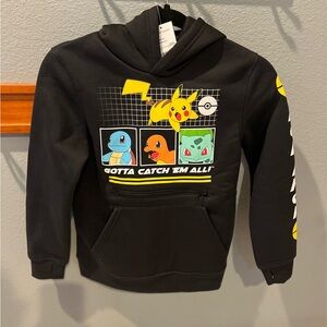 Hybrid Apparel Black Pokemon Hoodie for Kids